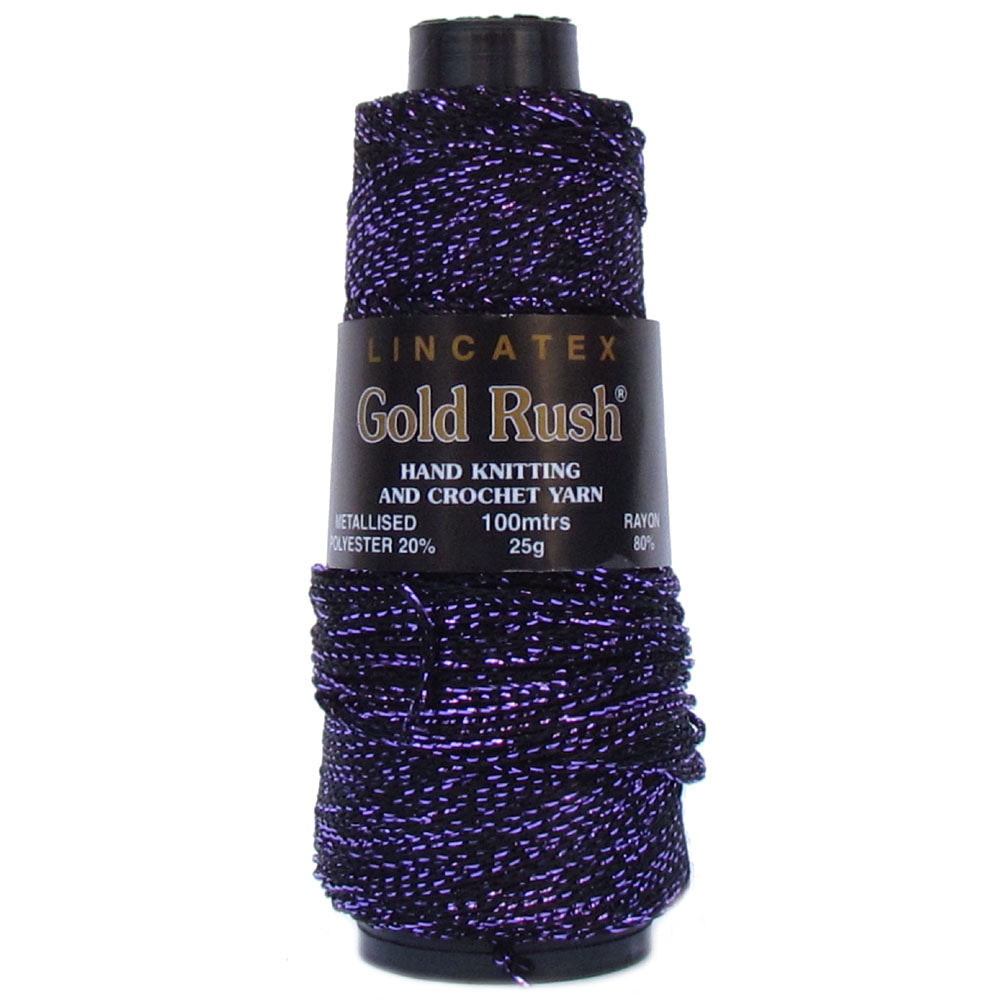 Lincatex Gold Rush yarn spool on a white background