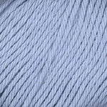 A close-up of light blue-gray twisted yarn or thread texture filling the frame.