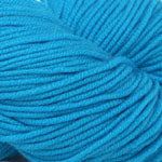 Close-up of blue textured yarn