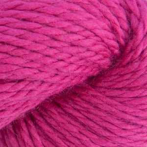 Close-up of a pink skein of yarn