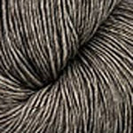Close-up of dark gray yarn with a subtle pattern