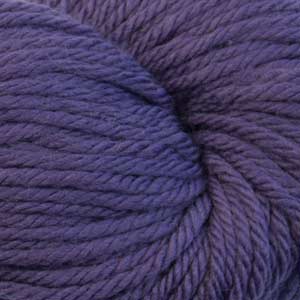 Close-up of a ball of purple yarn