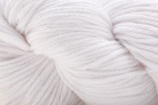 Close-up of a ball of white yarn