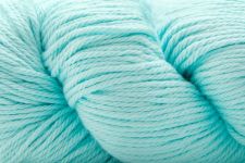 Close-up of turquoise yarn