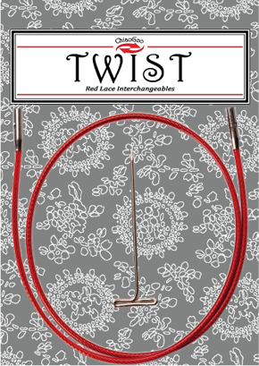 ChiaGoo TWIST Red Cables - Small