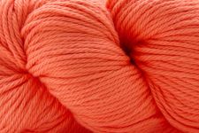 Close-up of a ball of bright pink yarn