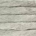 A close-up texture shot of light gray braided cord or thread wound horizontally.