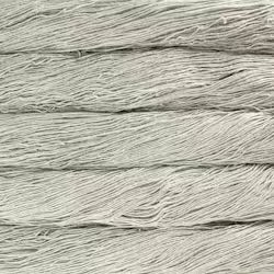 A close-up texture shot of light gray braided cord or thread wound horizontally.