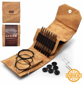 LYKKE 5" Interchangeable Circular Knitting Needle Set
