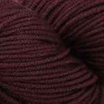 Close-up of dark purple yarn texture