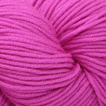 Close-up of pink yarn with a textured surface