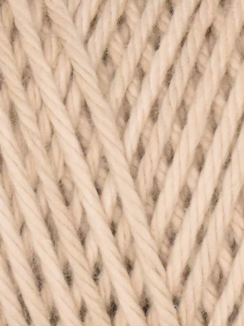 Close-up of beige yarn texture