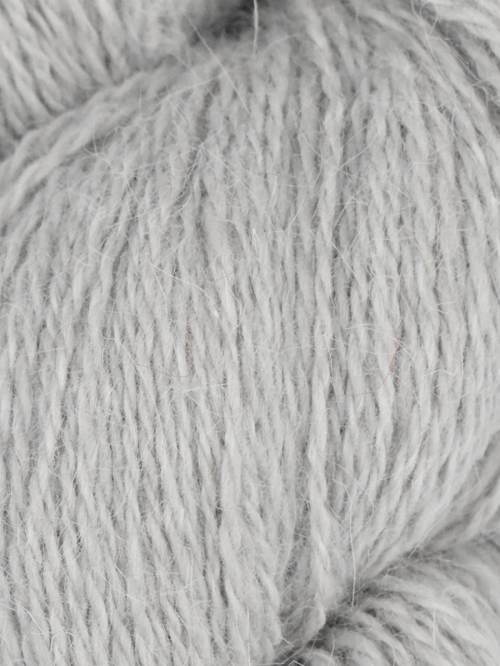 Close-up of gray yarn ball