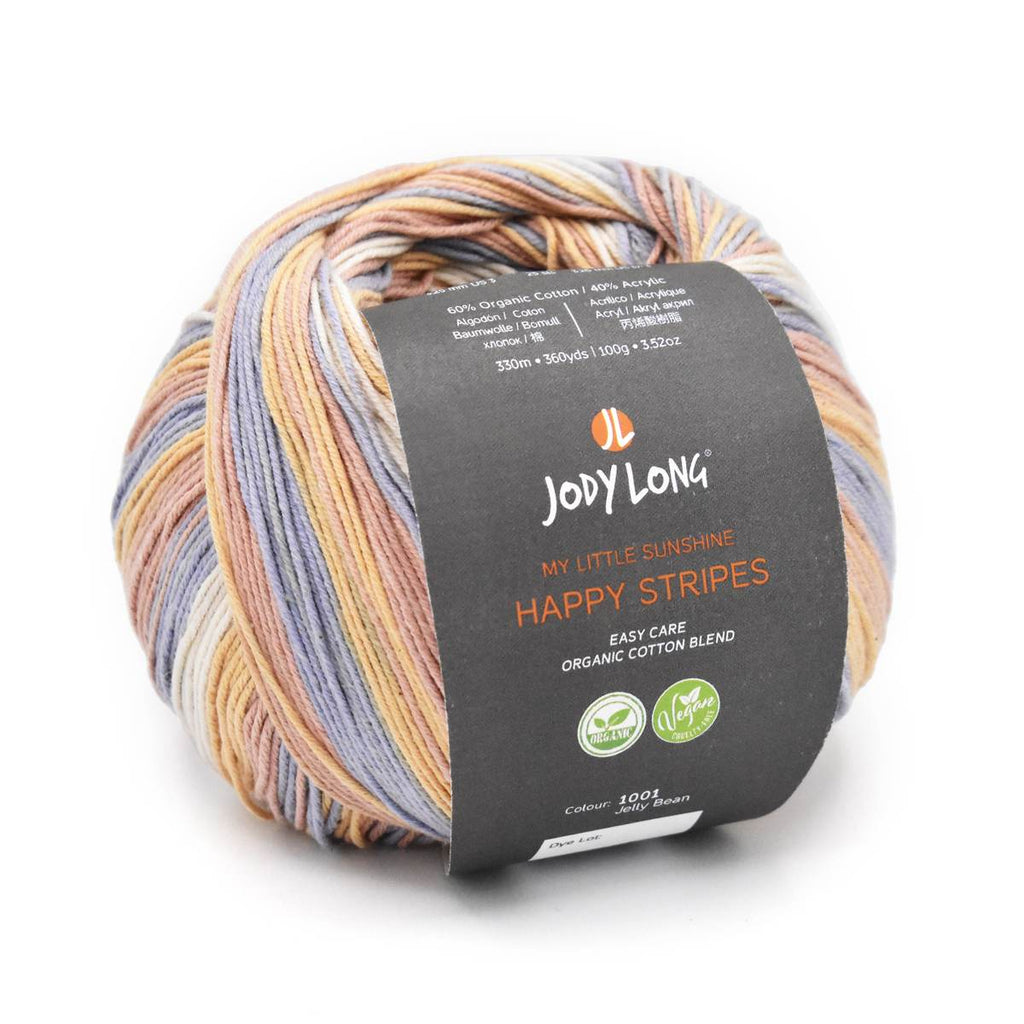 Jody Long - My Little Sunshine Happy Stripes Yarn