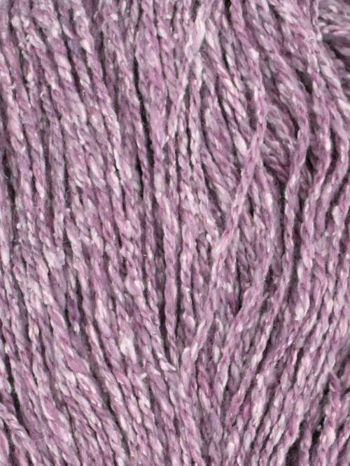 Close-up of purple yarn texture