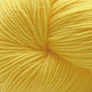 Close-up of a ball of yellow yarn