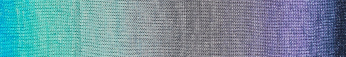 Gradient of blue, gray, and purple colors