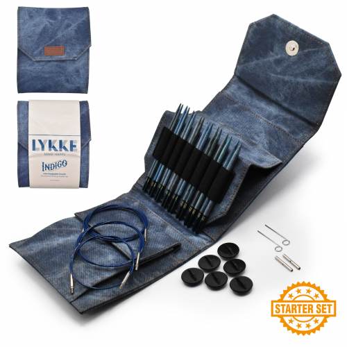 LYKKE 5" Interchangeable Circular Knitting Needle Set