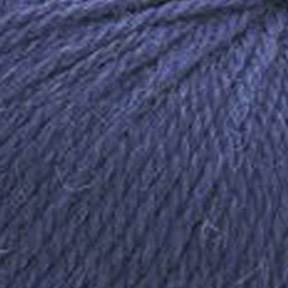 Close-up of a ball of dark blue yarn