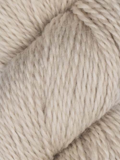 Close-up of beige yarn ball