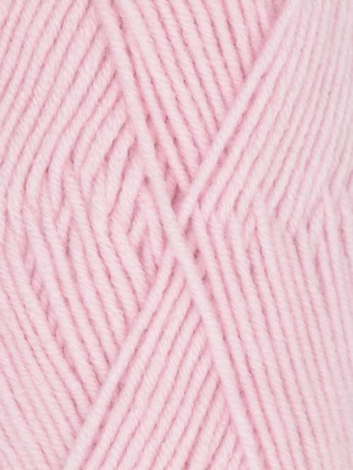 Close-up of pink yarn with a textured pattern