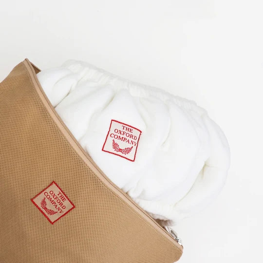 The Oxford Company Natural White Gripper Frame Cover