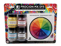 Procion MX Dye set with color mixing chart on colorful packaging