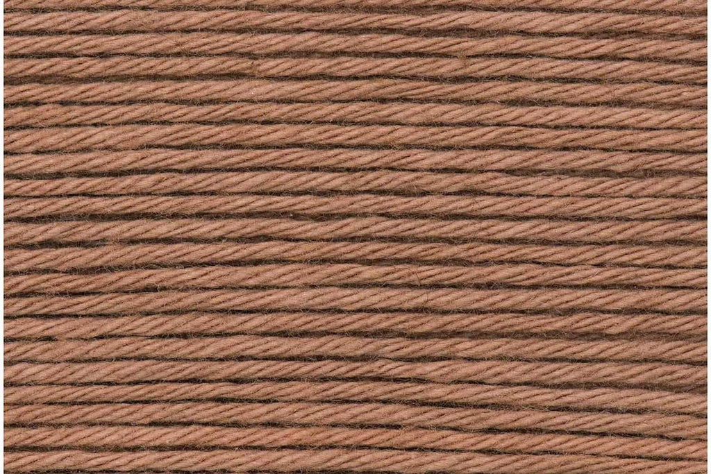 A close-up texture shot of brown braided cord or twine, filling the entire frame.