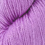 Close-up of a ball of purple yarn