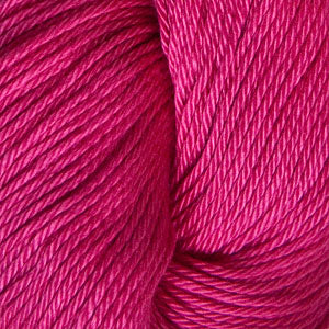 Close-up of bright pink yarn