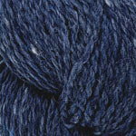 Close-up of dark blue yarn ball