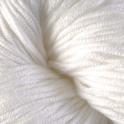 Close-up of a ball of white yarn