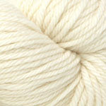 Close-up of cream-colored yarn