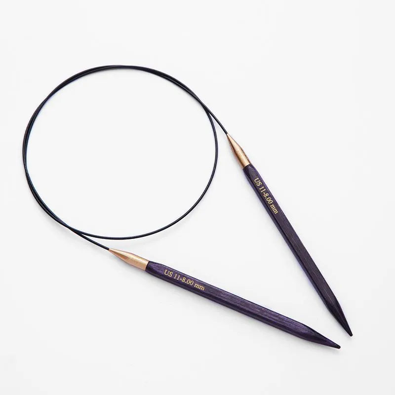 KnitPro J'adore Cubics Fixed Circular Knitting Needles, 32 in