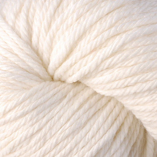 Close-up of a ball of white yarn